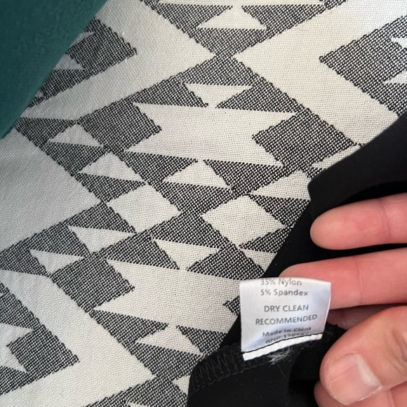 Lurelly Black Ski Cut Out Dress with High Slit size 4 - Picture 6 of 7